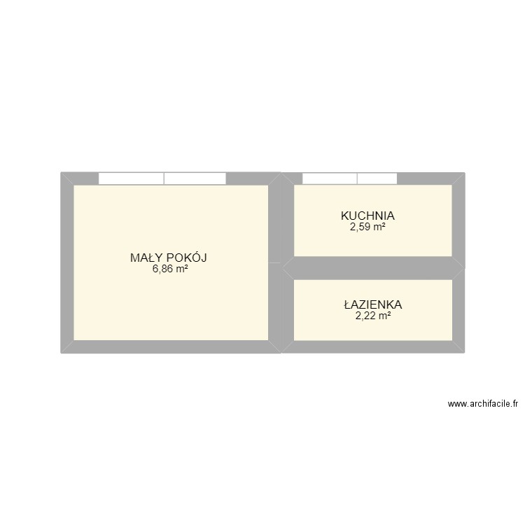 MIESKANIA POLAND. Plan de 0 pièce et 0 m2