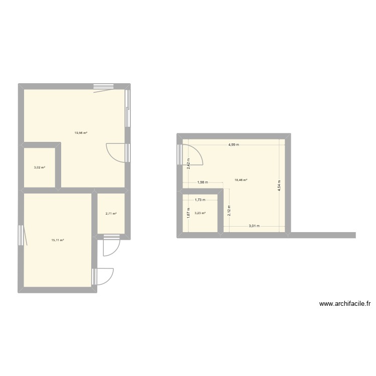 maison. Plan de 0 pièce et 0 m2