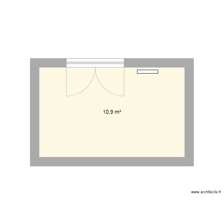 Chambre . Plan de 0 pièce et 0 m2