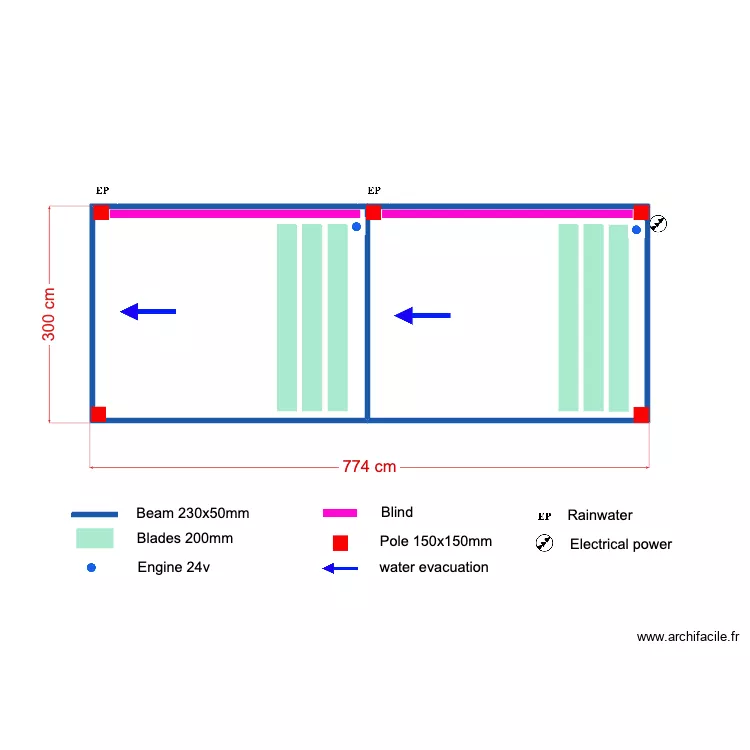 SIMON VAN VEEN. Plan de 