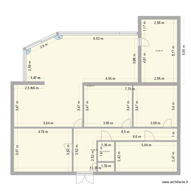 maison. Plan de 4 et 141 m² maison. Plan de 4 et 141 m²