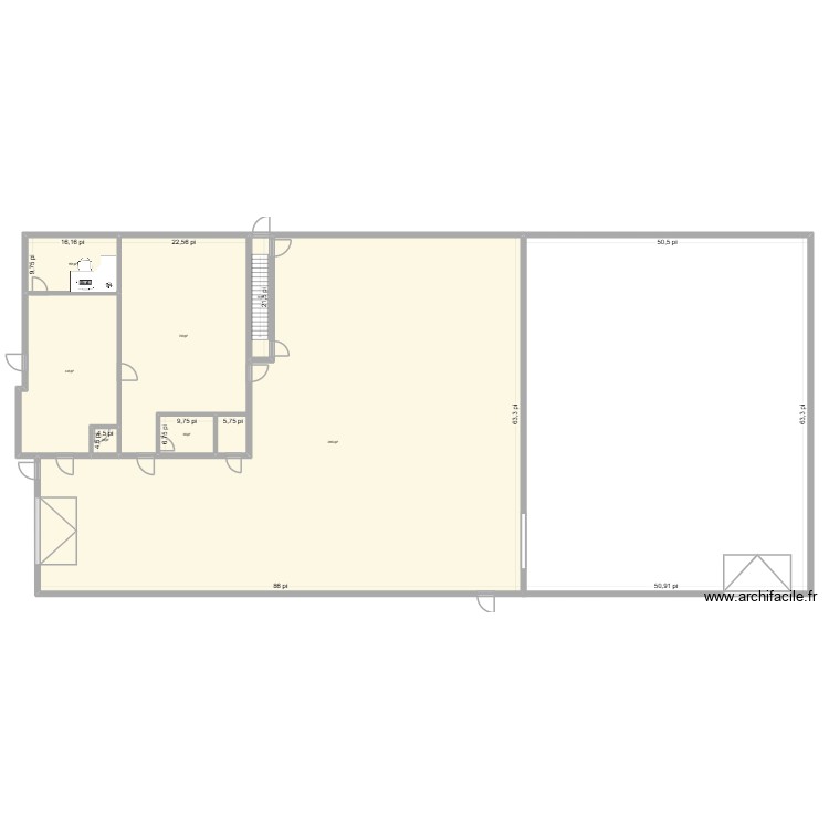 reid. Plan de 0 pièce et 0 m2