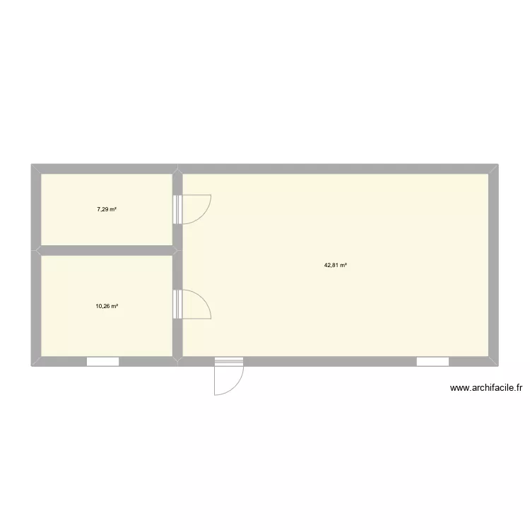 garage. Plan de garage. Plan de