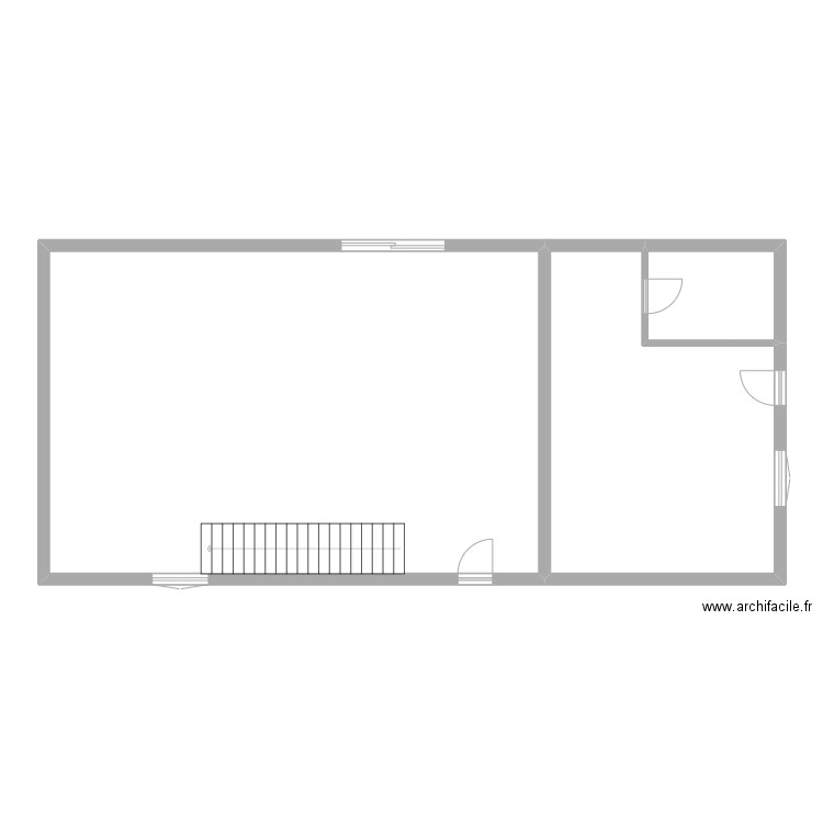 LAURE. Plan de 3 pièces et 123 m2