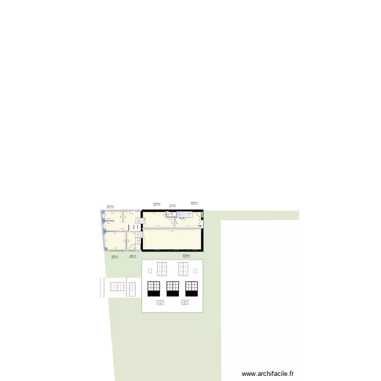 Léon renault 3 sans mobilier. Plan de Léon renault 3 sans mobilier. Plan de