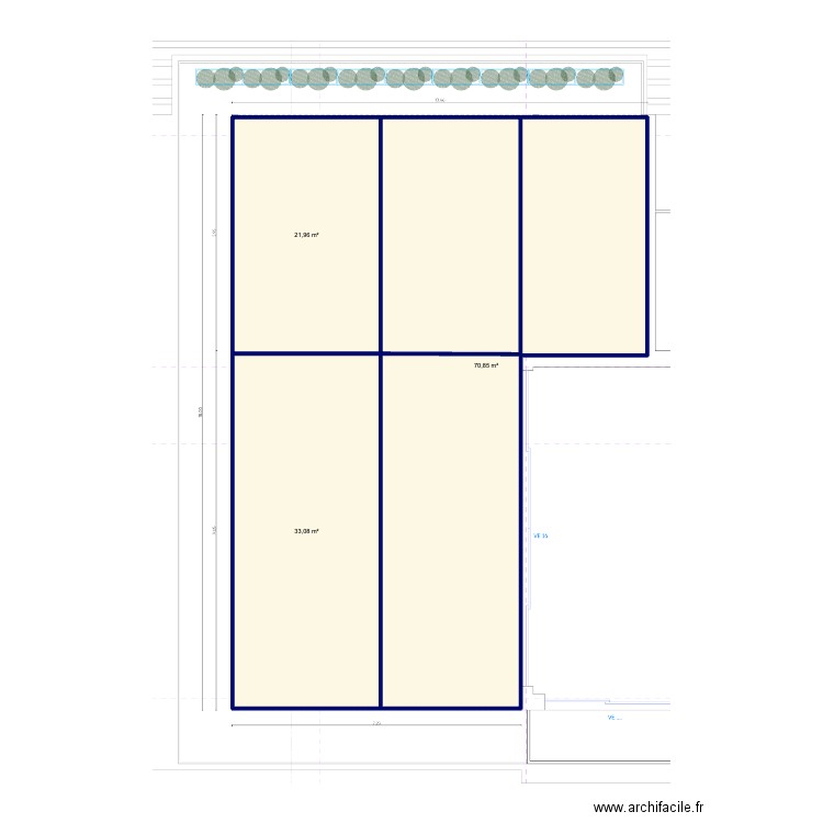lisbonne. Plan de 3 pièces et 126 m2