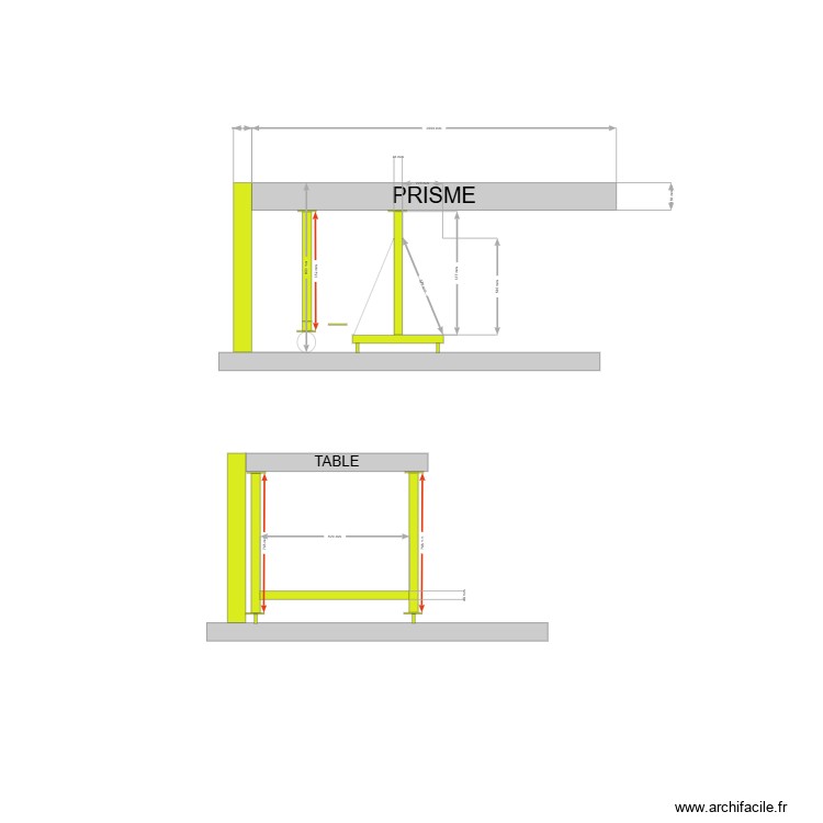 PLAN TABLE SOUDURE. Plan de 0 pièce et 0 m2