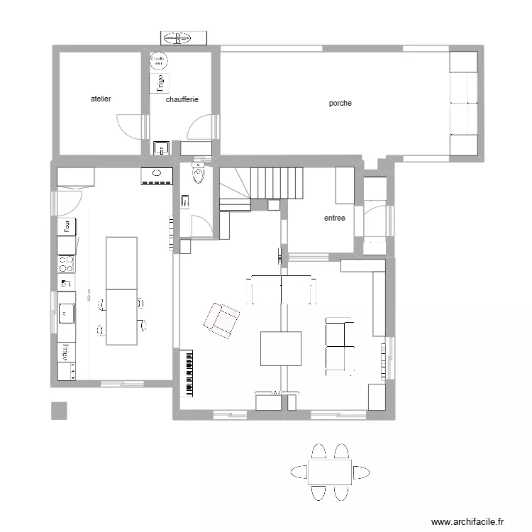 Maison_v25. Plan de 