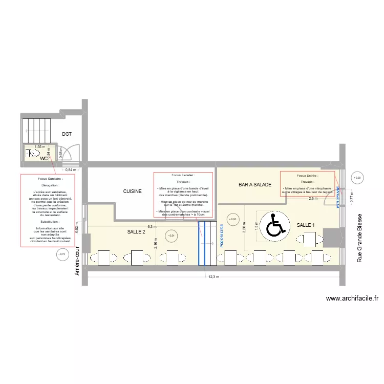 Salad'ile AP Travaux. Plan de 0 pièce et 0 m2 Salad'ile AP Travaux. Plan de 0 pièce et 0 m2
