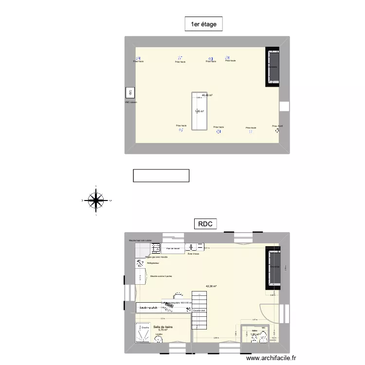Sido Malinss Maison Aubise. Plan de Sido Malinss Maison Aubise. Plan de
