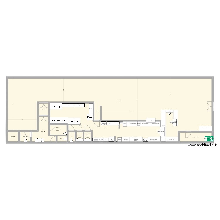 Geispo. Plan de 10 pièces et 271 m2
