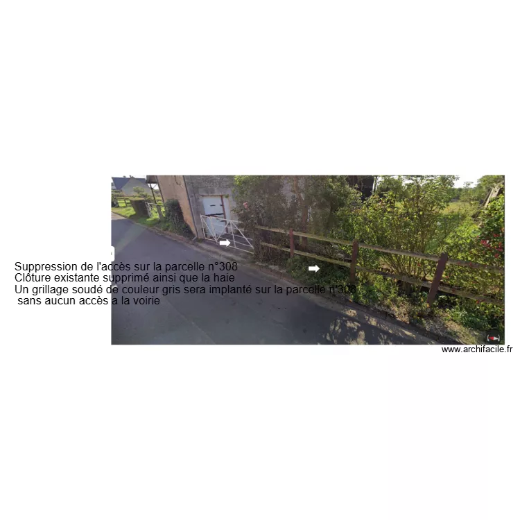 photo 3 voirie. Plan de 
