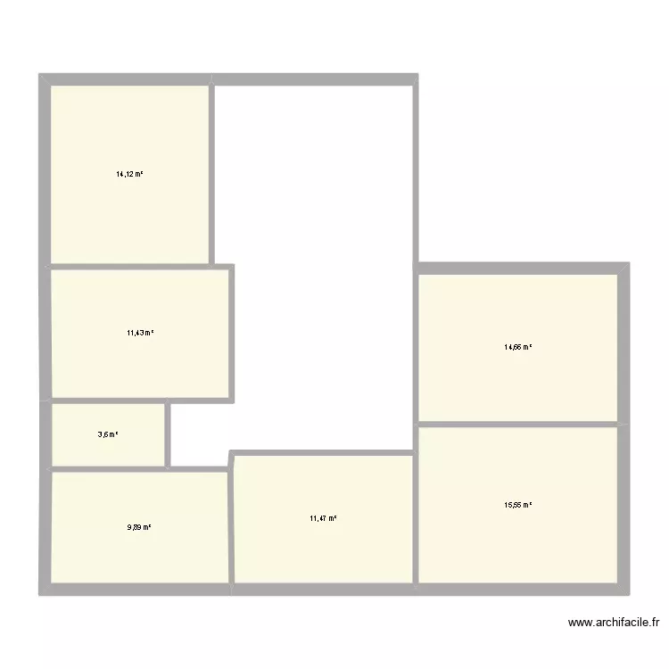 maison. Plan de 7 Pièces et 81 m² maison. Plan de 7 Pièces et 81 m²
