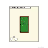 Salle billard La Scala