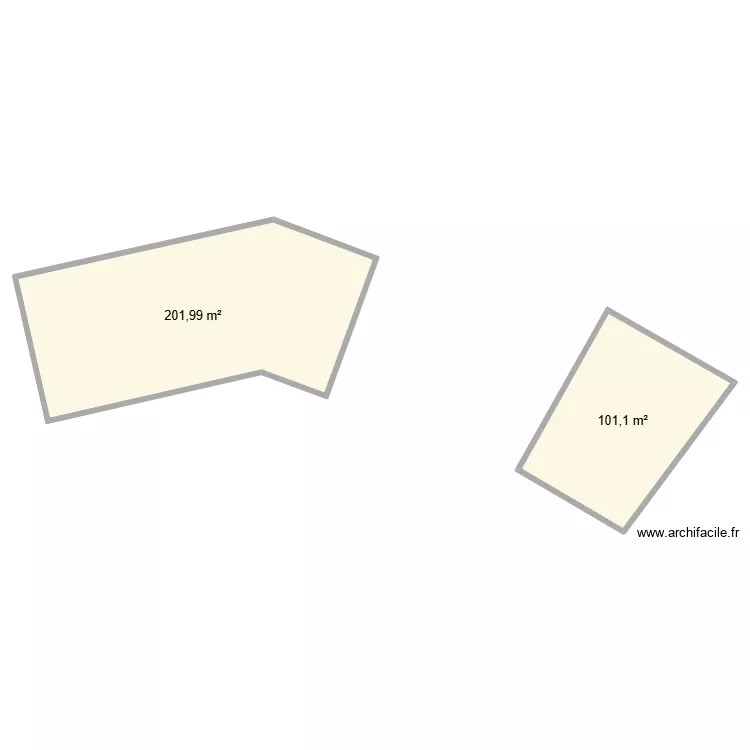 PLAN CADASTRE VIRAZEIL. Plan de 