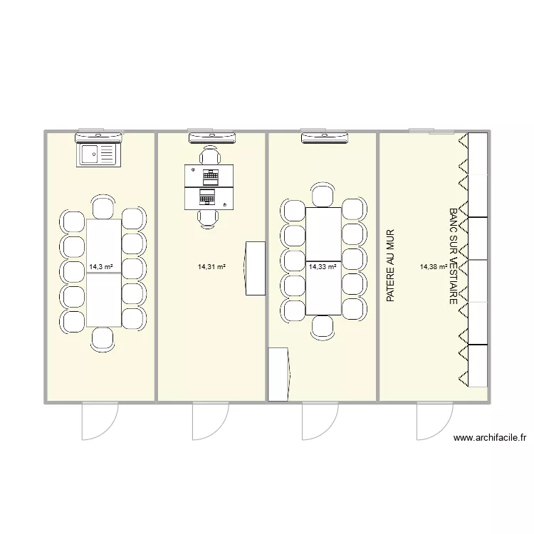 EIFFAGE CHANTIER LYON 7 CEGELOG. Plan de 