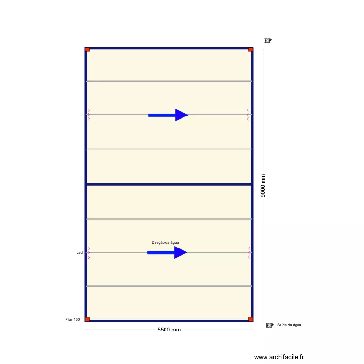 Ricardo Liz. Plan de 8 et 47 m² Ricardo Liz. Plan de 8 et 47 m²