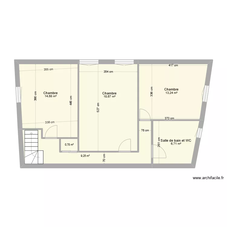 Blac&eacute;. Plan de 