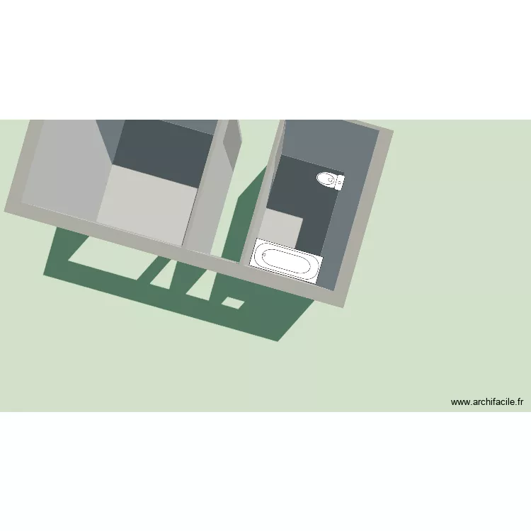 home. Plan de 2 Pièces et 14 m²
