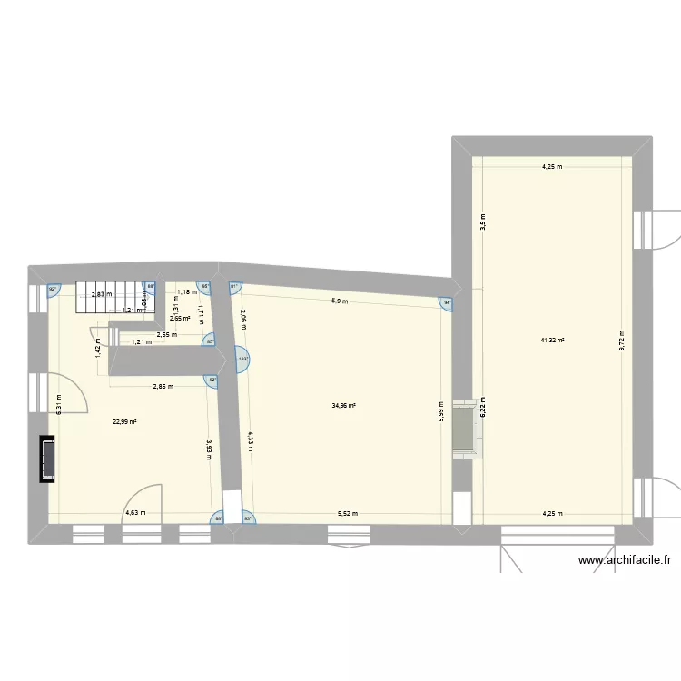 maison maguy. Plan de 9 Pièces et 211 m² maison maguy. Plan de 9 Pièces et 211 m²