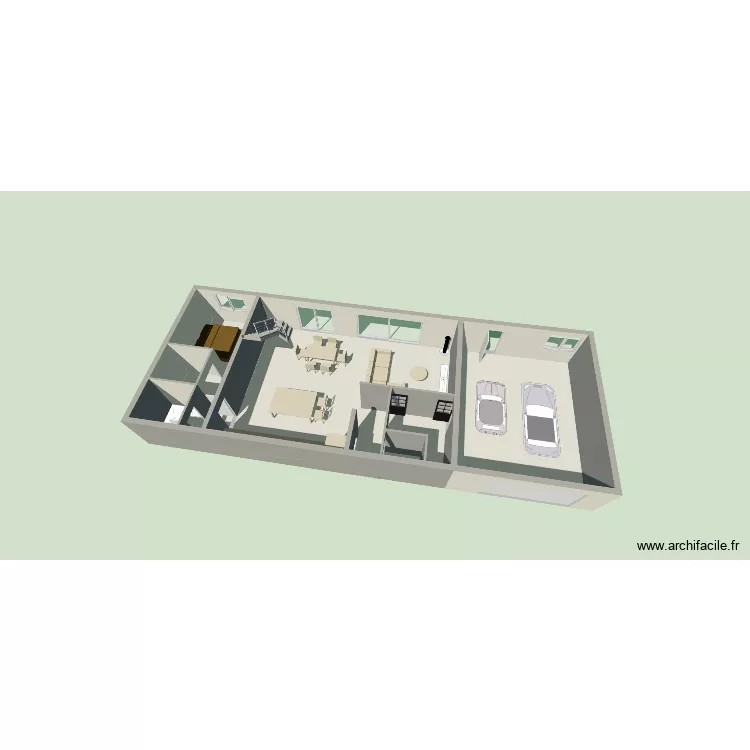 rdc. Plan de 7 Pièces et 149 m² rdc. Plan de 7 Pièces et 149 m²