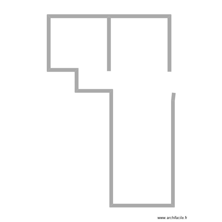 Plan cotations. Plan de 0 pièce et 0 m2