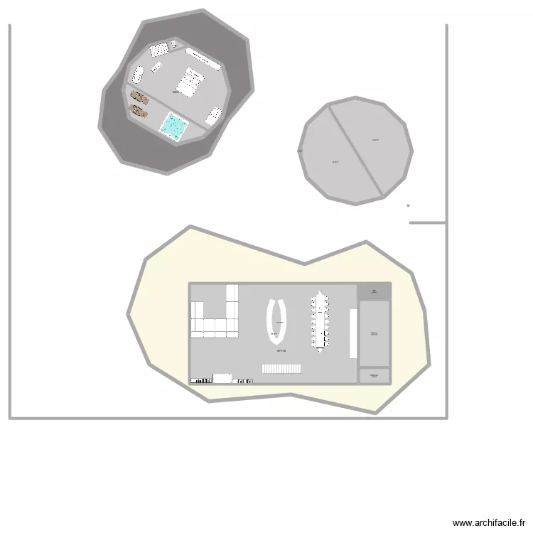Villa AGUA 1er etage V3b. Plan de 