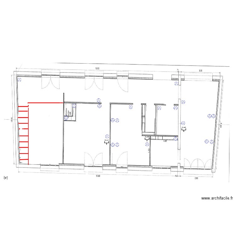 sci pc. Plan de 0 pièce et 0 m2