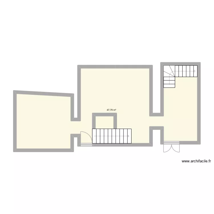 First Floor - August 2026 - 1. Plan de 1  et 48 m²