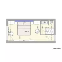 Studio 5 ieme étage version Chambre double