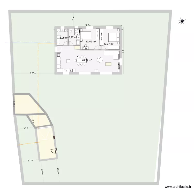 Arbas_V2_Goupil-Jeanneau. Plan de 10 et 231 m² Arbas_V2_Goupil-Jeanneau. Plan de 10 et 231 m²