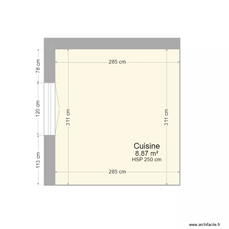 cuisine. Plan de cuisine. Plan de