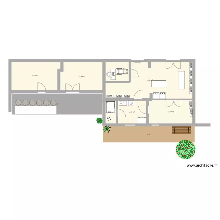 espace solidarite monta. Plan de 6 et 78 m² espace solidarite monta. Plan de 6 et 78 m²