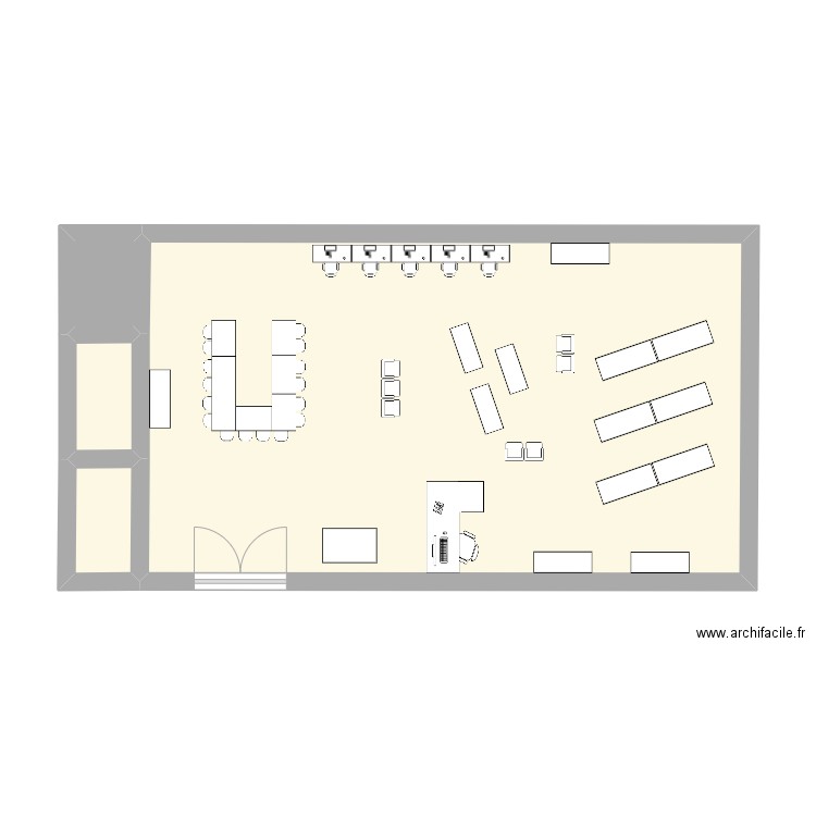 Plan CDI toni Morrison. Plan de 4 pièces et 49 m2