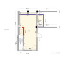 AGH CUBE EN VERRE / complet reprise escalier