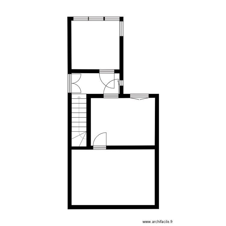 Verhille couronne. Plan de 20 pièces et 149 m2