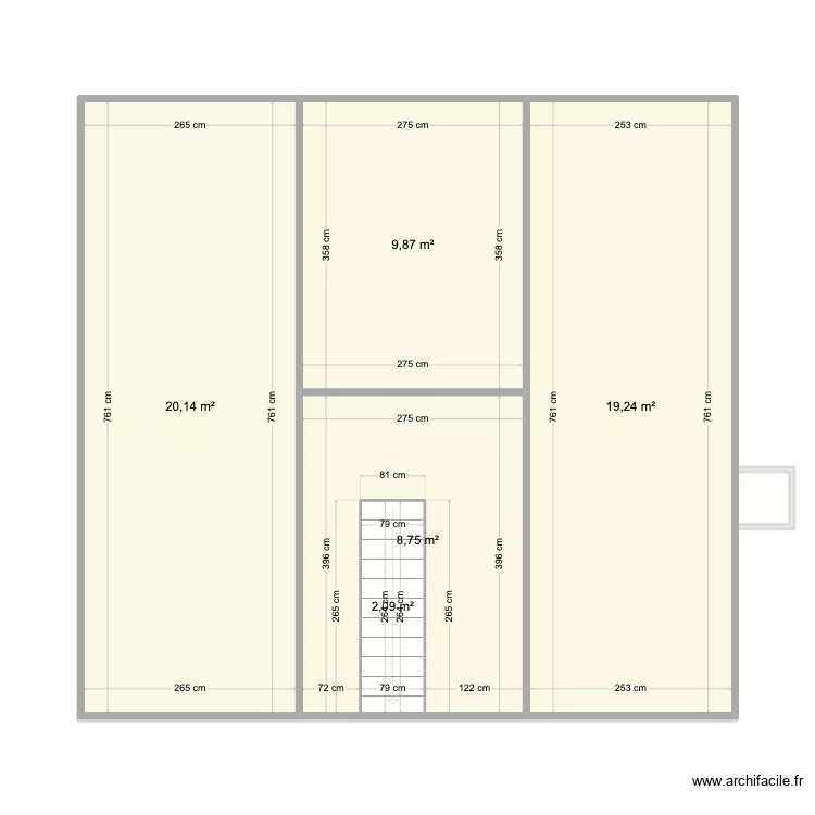 maison perso. Plan de 