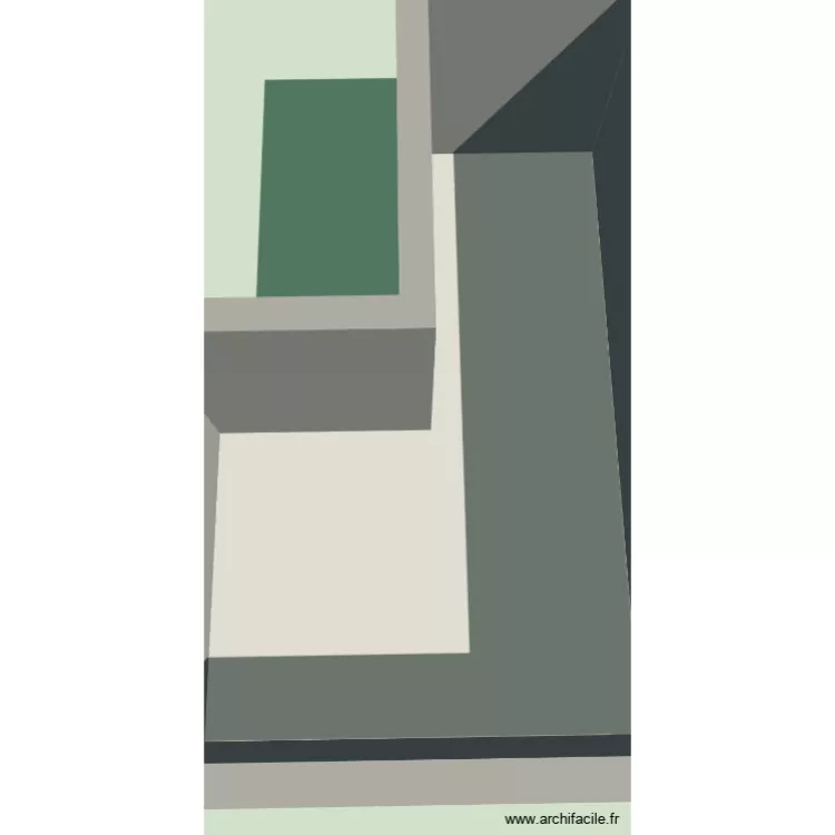 MBK. Plan de 1  et 16 m²