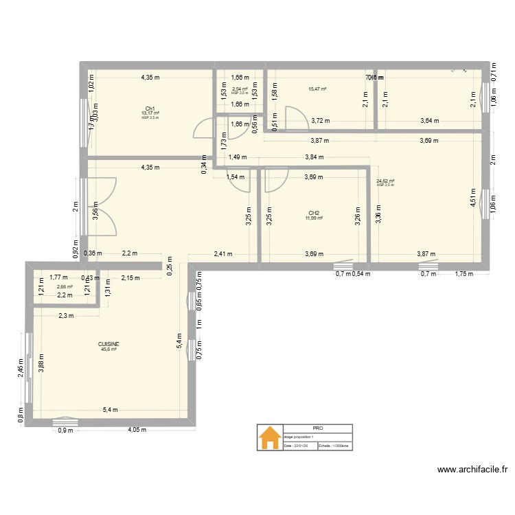 RENOV5. Plan de 0 pièce et 0 m2