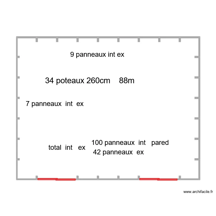 petit maison787. Plan de 