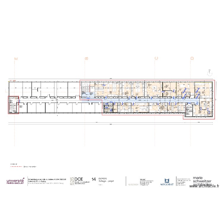 Reparage R+3. Plan de 0 pièce et 0 m2