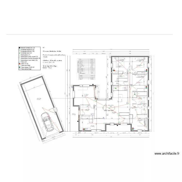 BLOUIN. Plan de 