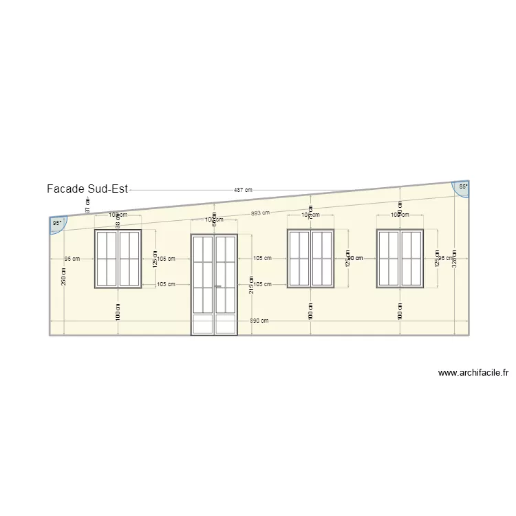 FaçadeSud_est. Plan de FaçadeSud_est. Plan de