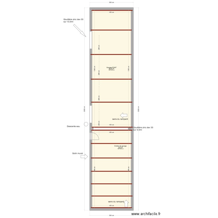 PLAN MONY GARAGE. Plan de 2 pièces et 101 m2