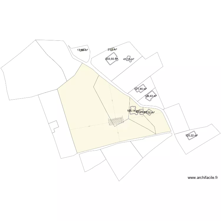 LE CAROUS COMPLETUDE 2. Plan de 10  et 858 m²