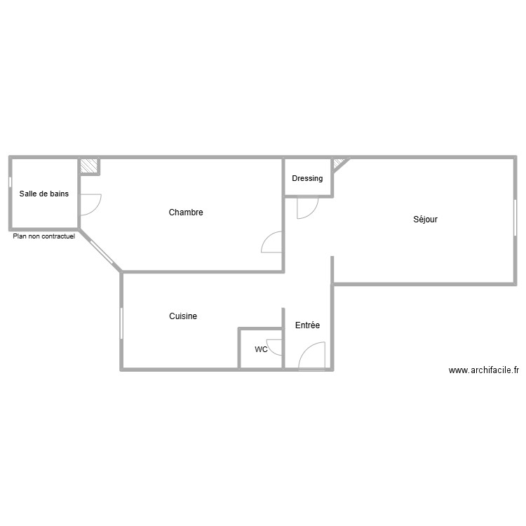 maillard. Plan de 7 pièces et 670 m2