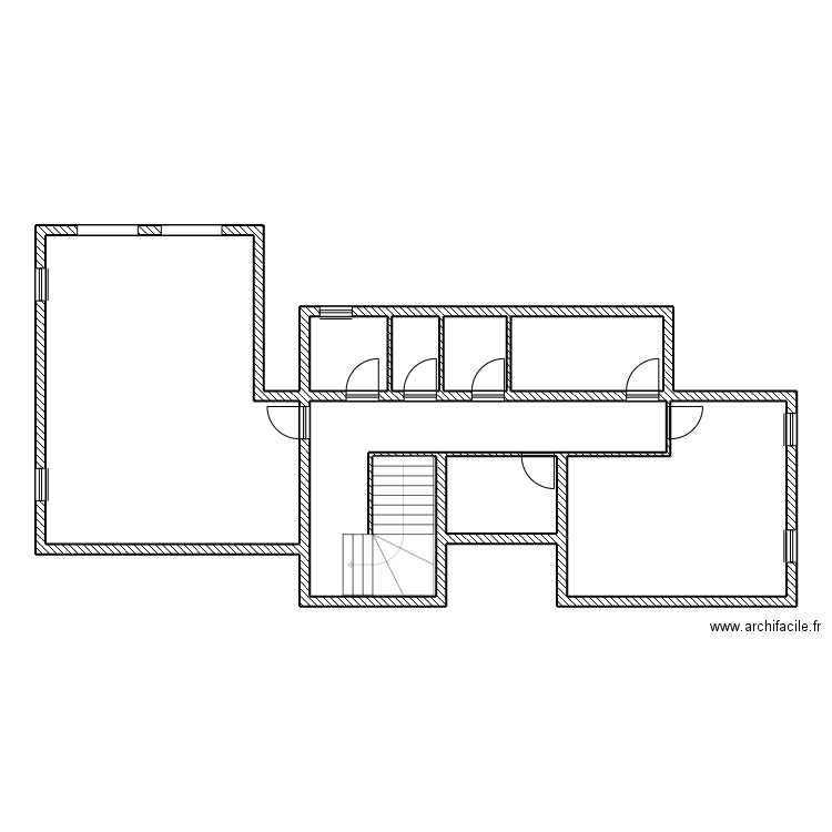 campion r-1. Plan de 8 pièces et 109 m2