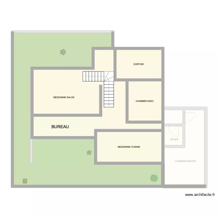plan maison pourrie. Plan de 
