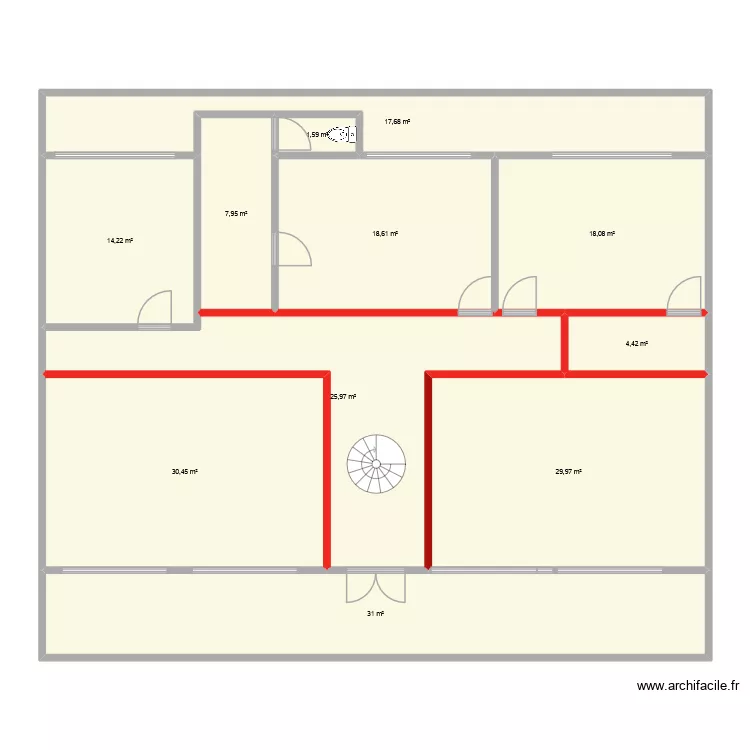 nnnn1   etage1. Plan de 