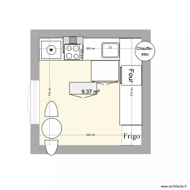 plan cuisine . Plan de 